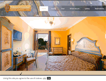 Tablet Screenshot of hotelpalazzoguardati.com